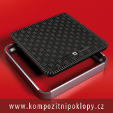 kompozitn poklop JS 760x760mm, tda zaten B125