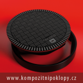 kompozitn poklop JS 610mm, tda zaten B125