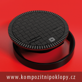 kompozitn poklop JS 762mm, tda zaten B125