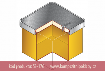 kompozitn achta s pevnou vkou typ S3-176, www.kompozitnipoklopy.cz - KRAFT Servis s.r.o.