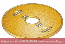 kompozitn� poklop S-S-LID-ROUND-100-CD