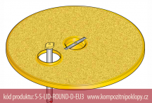 kompozitn� poklop S-S-LID-ROUND-D-EU3