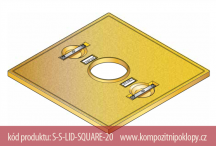 kompozitn� poklop S-S-LID-SQUARE-20