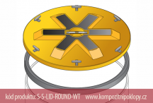 kompozitn� poklop S-S-LID-ROUND-WT pro �achtov� syst�my FL90, vodot�sn� v�ko na struktur�ln� j�mky, www.kompozitnipoklopy.cz