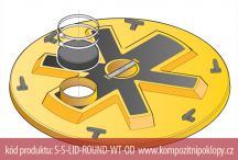 kompozitn� poklop S-S-LID-ROUND-WT-OD