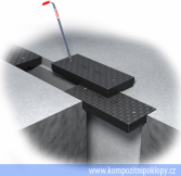 kompozitn poklop panelov C250-300-500-117, hloubka panelu 117mm, voln uloen poklopu na dlku, www.kompozitnipoklopy.cz - KRAFT Servis s.r.o.