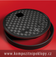 kompozitn� poklop kruhov� JS 900mm, t��da zat�en� A15, vodot�sn�, pachot�sn� nab�z� firma KRAFT Servis s.r.o., www.kompozitnipoklopy.cz